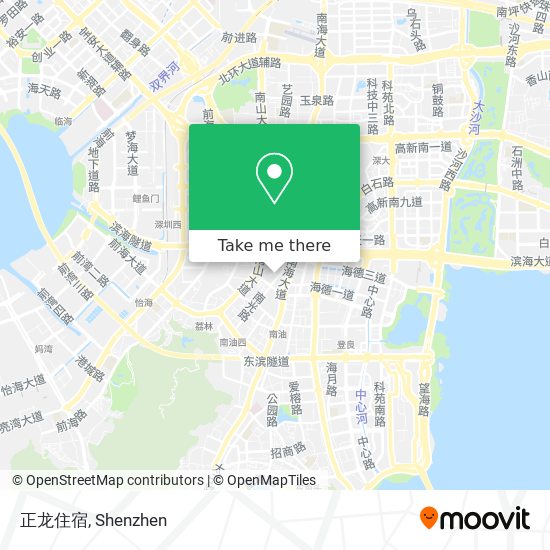 正龙住宿 map