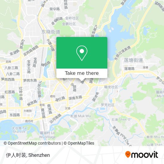 伊人时装 map