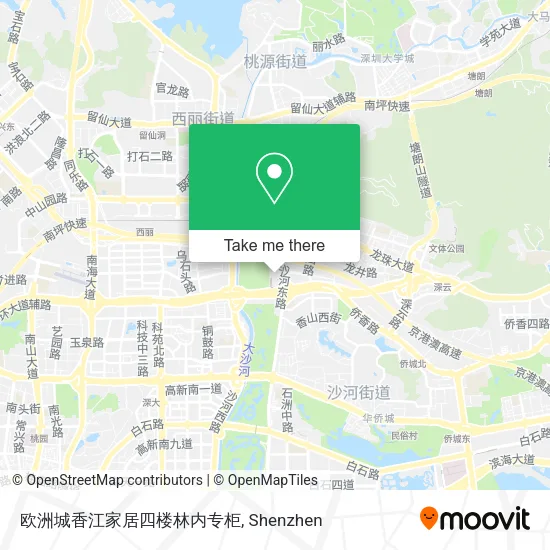 欧洲城香江家居四楼林内专柜 map