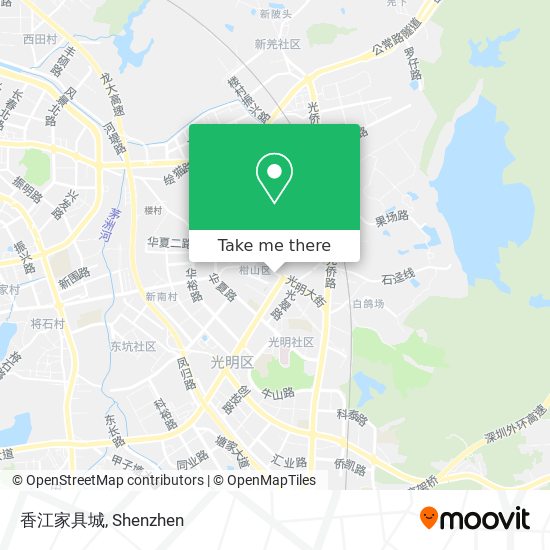 香江家具城 map