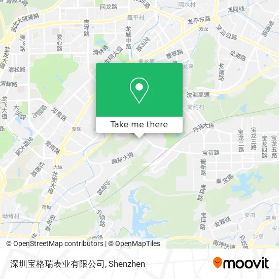深圳宝格瑞表业有限公司 map