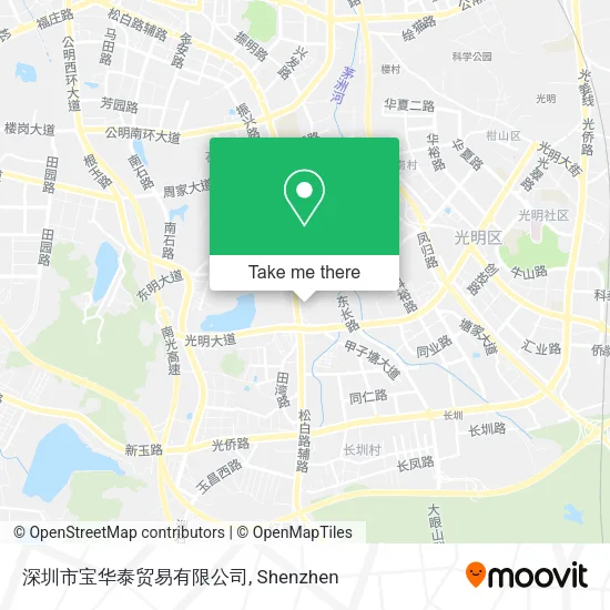 深圳市宝华泰贸易有限公司 map