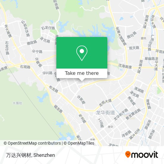 万达兴钢材 map
