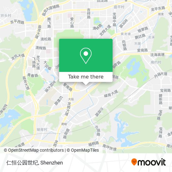仁恒公园世纪 map