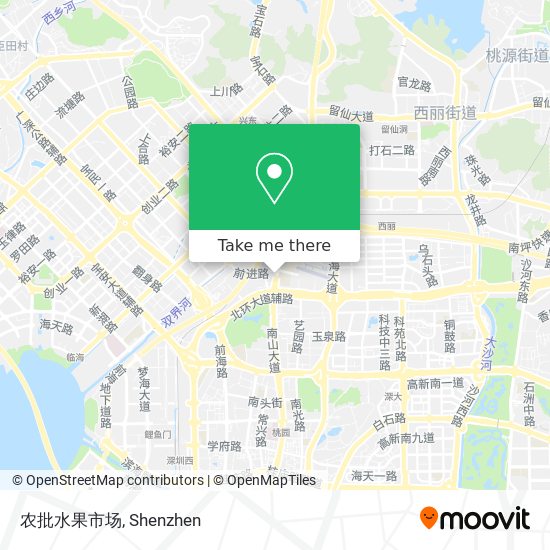 农批水果市场 map