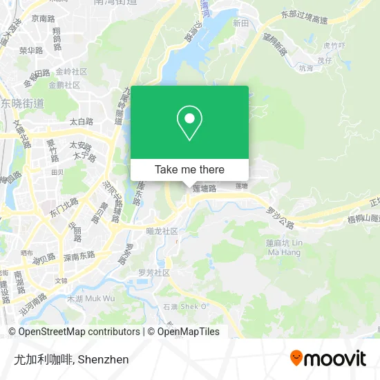 尤加利咖啡 map
