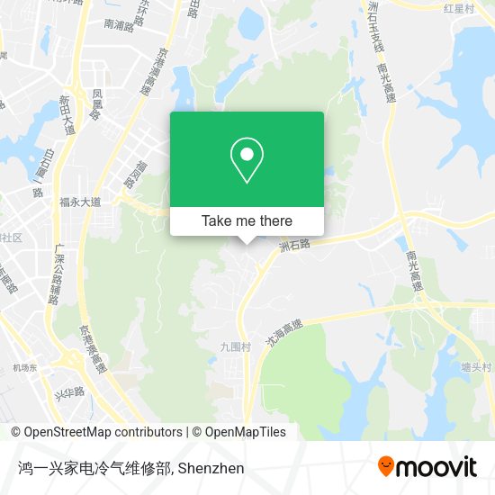 鸿一兴家电冷气维修部 map