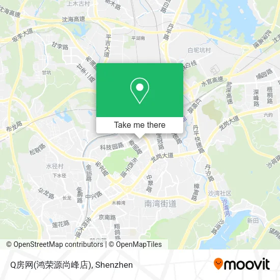 Q房网(鸿荣源尚峰店) map