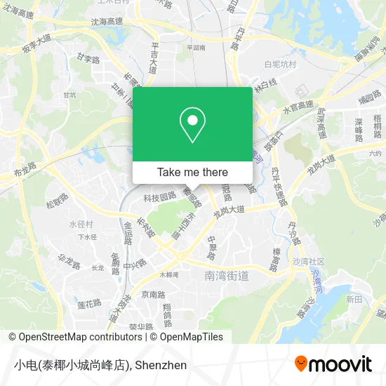 小电(泰椰小城尚峰店) map