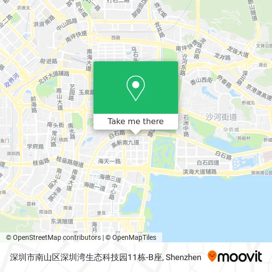 深圳市南山区深圳湾生态科技园11栋-B座 map