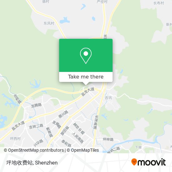坪地收费站 map