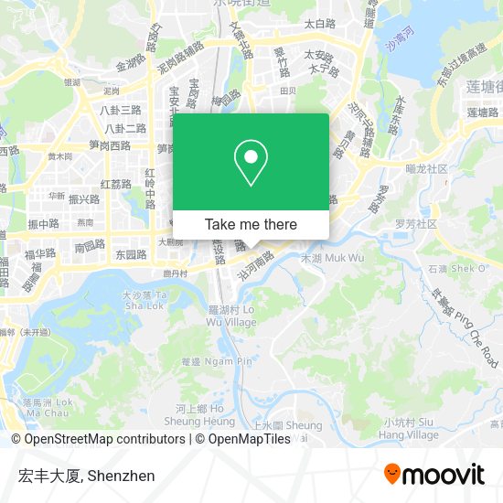 宏丰大厦 map