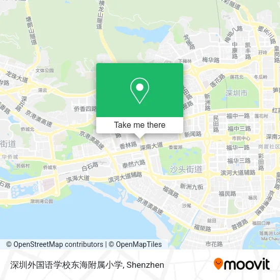 深圳外国语学校东海附属小学 map