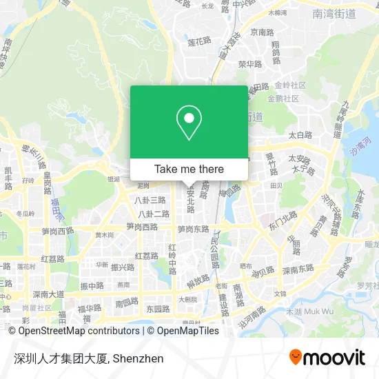 深圳人才集团大厦 map