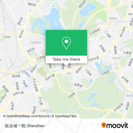 振业城一期 map