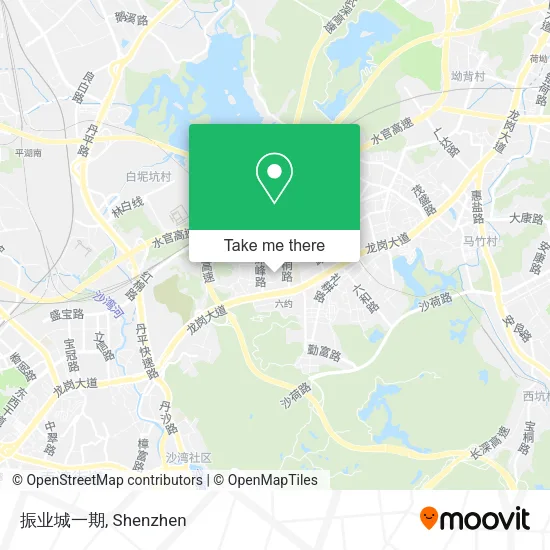 振业城一期 map
