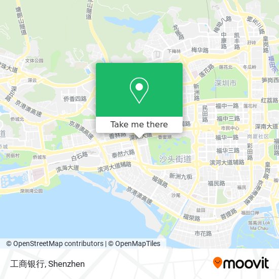 工商银行 map