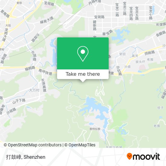打鼓嶂 map