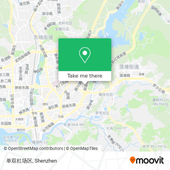 单双杠场区 map