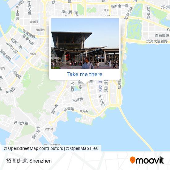 招商街道 map