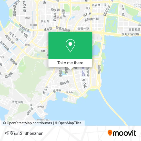 招商街道 map