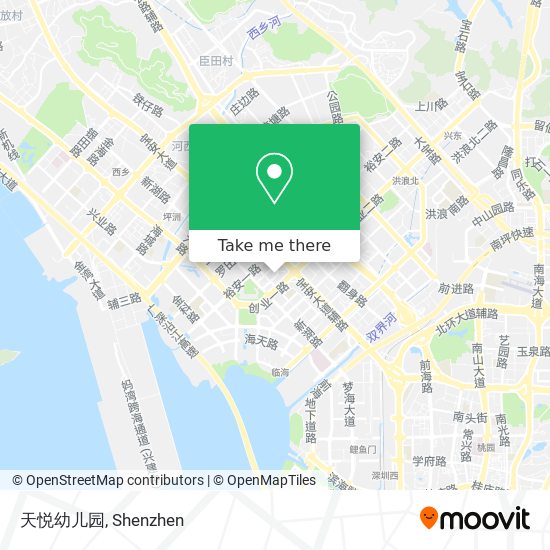 天悦幼儿园 map