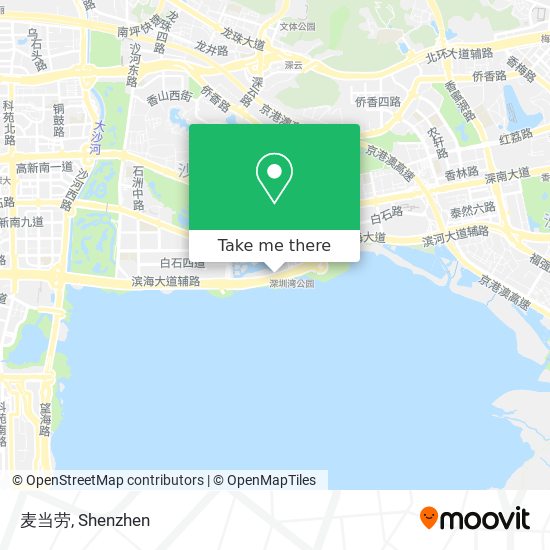 麦当劳 map