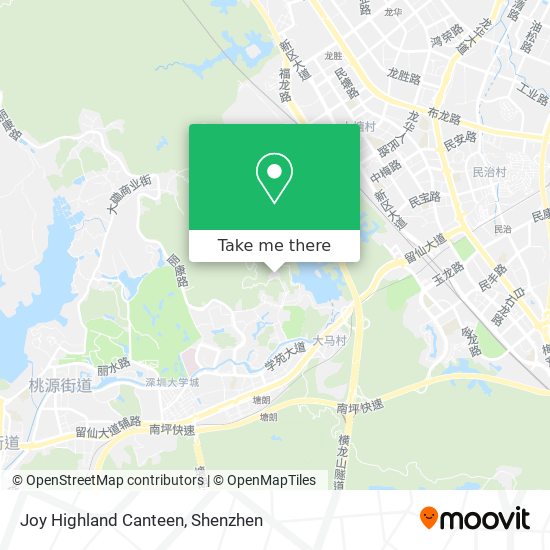 Joy Highland Canteen map