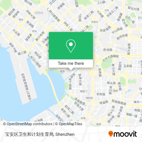 宝安区卫生和计划生育局 map