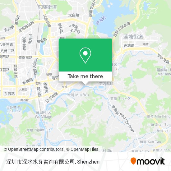 深圳市深水水务咨询有限公司 map