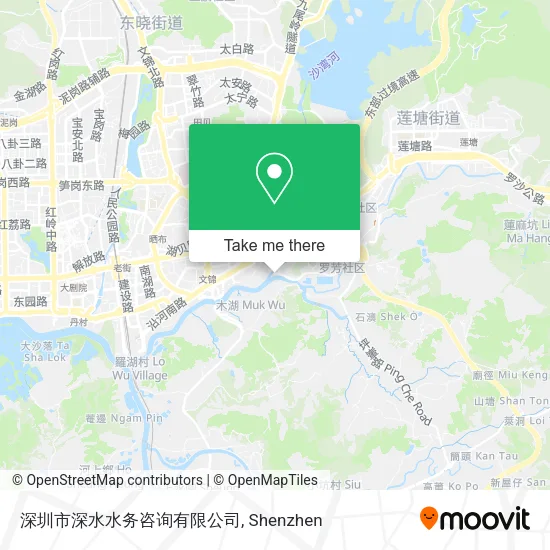 深圳市深水水务咨询有限公司 map