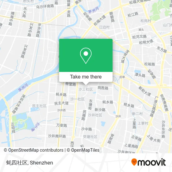 蚝四社区 map
