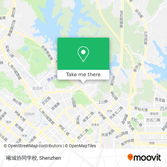 曦城协同学校 map