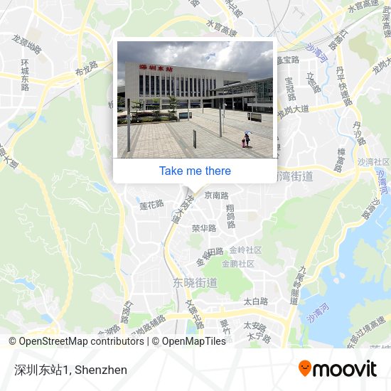 深圳东站1 map