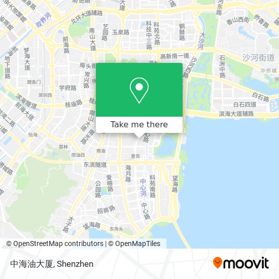 中海油大厦 map