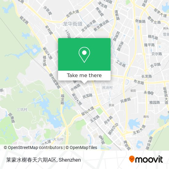 莱蒙水榭春天六期A区 map