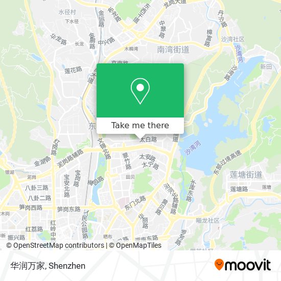 华润万家 map