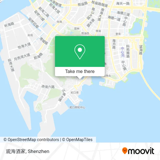 观海酒家 map