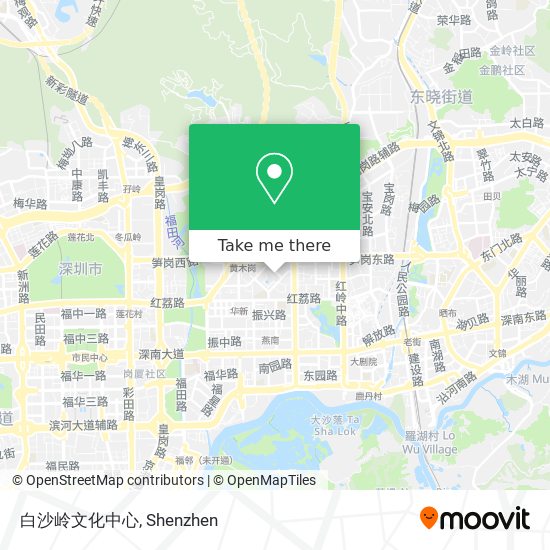 白沙岭文化中心 map