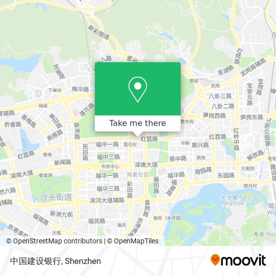 中国建设银行 map