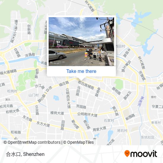 合水口 map