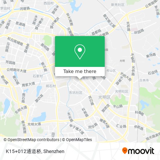 K15+012通道桥 map