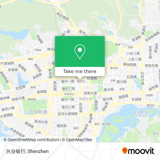 兴业银行 map