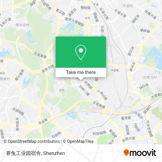 赛兔工业园宿舍 map