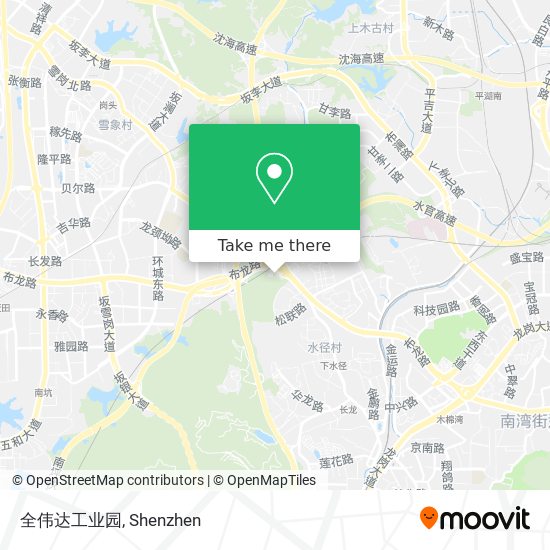 全伟达工业园 map