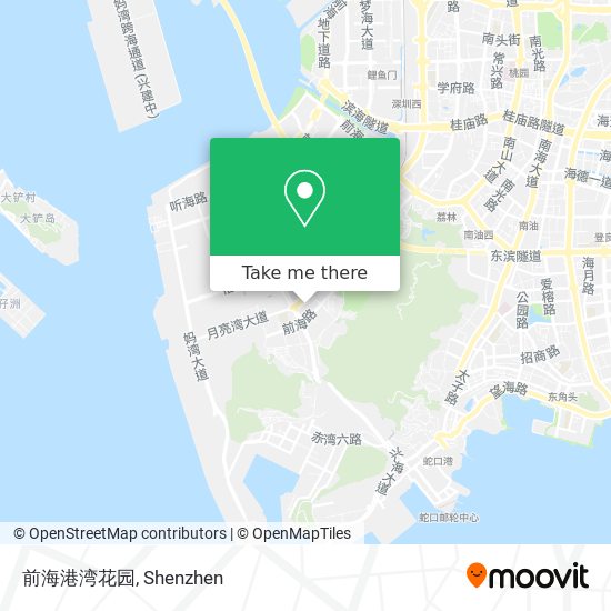 前海港湾花园 map