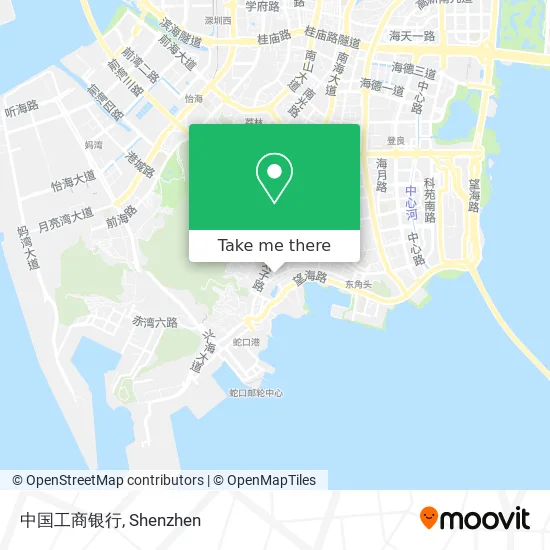 中国工商银行 map