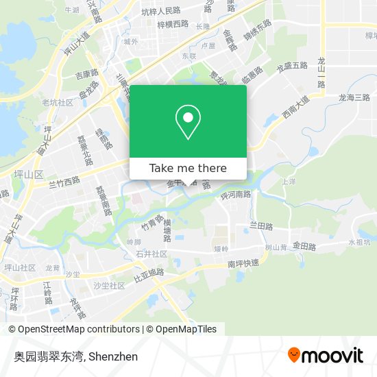 奥园翡翠东湾 map