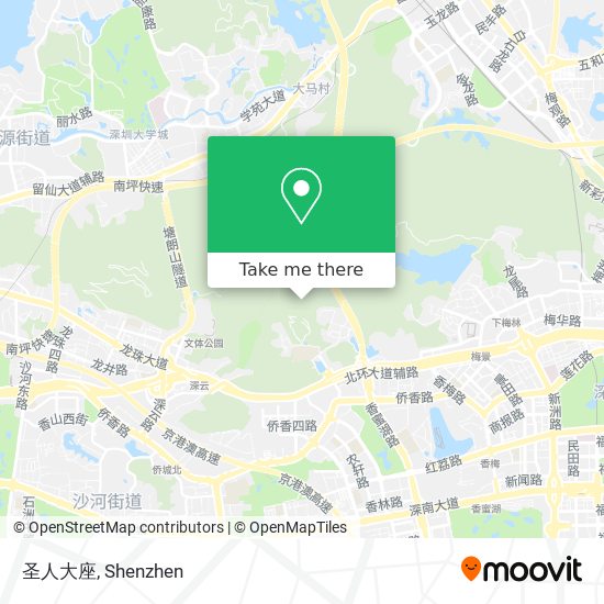 圣人大座 map