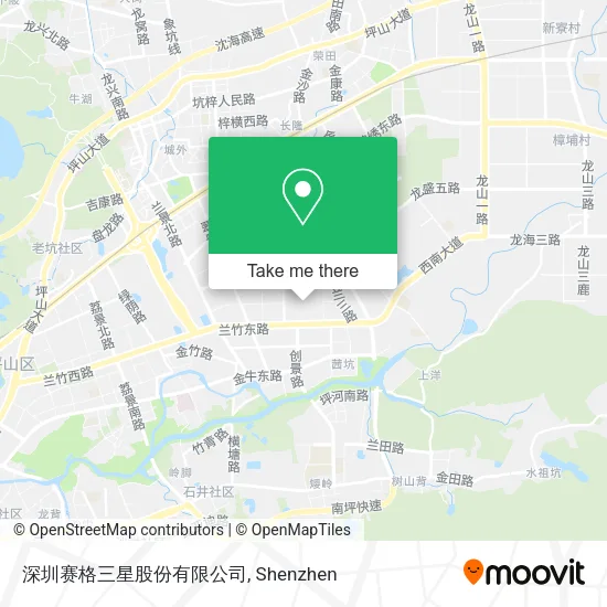 深圳赛格三星股份有限公司 map